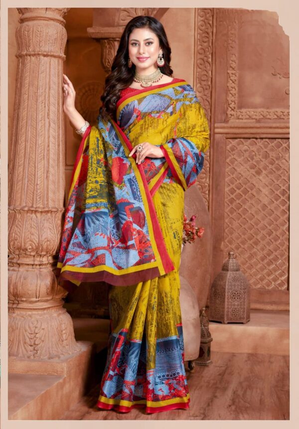 mulmul cotton sarees online
