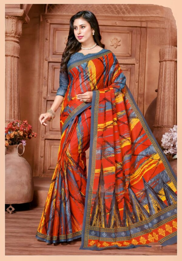 cotton saree blouse