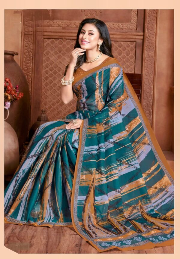 cotton jamdani saree