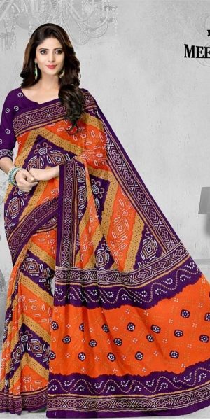bandhani saree blouse BCS019