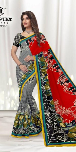 handloom cotton sarees with kalamkari blouse KCS004