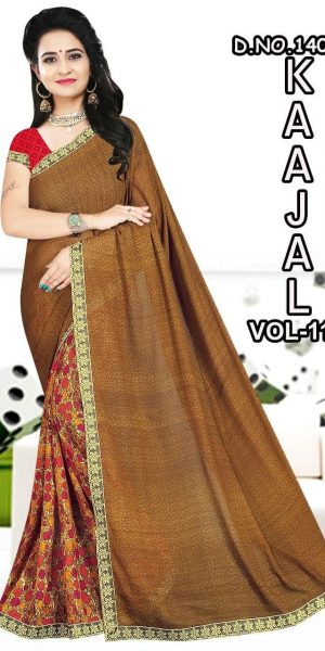traditional half saree designs HS012