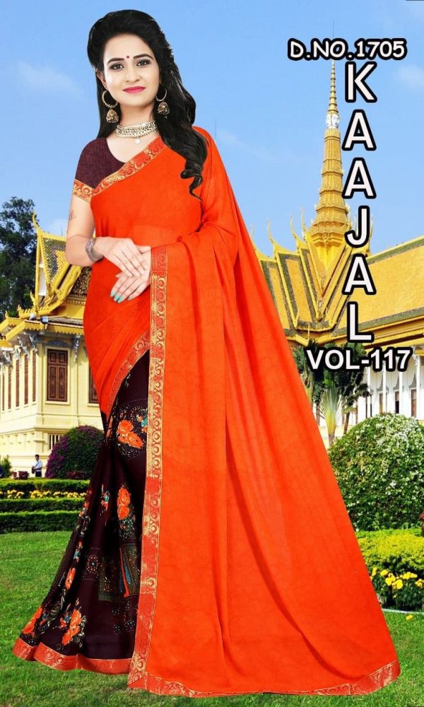 half saree blouse models HS021