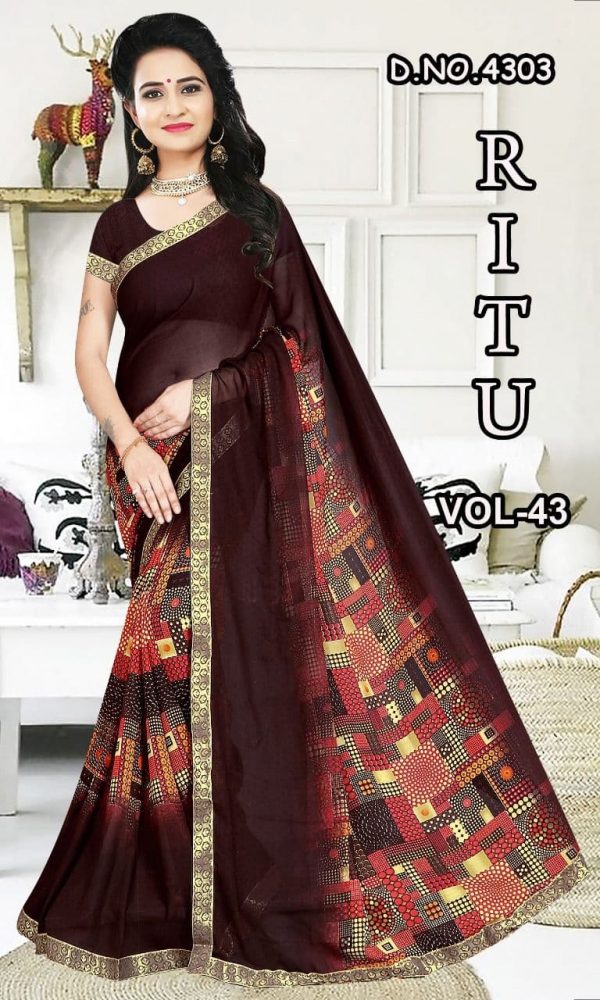 daily office wear sarees GS002