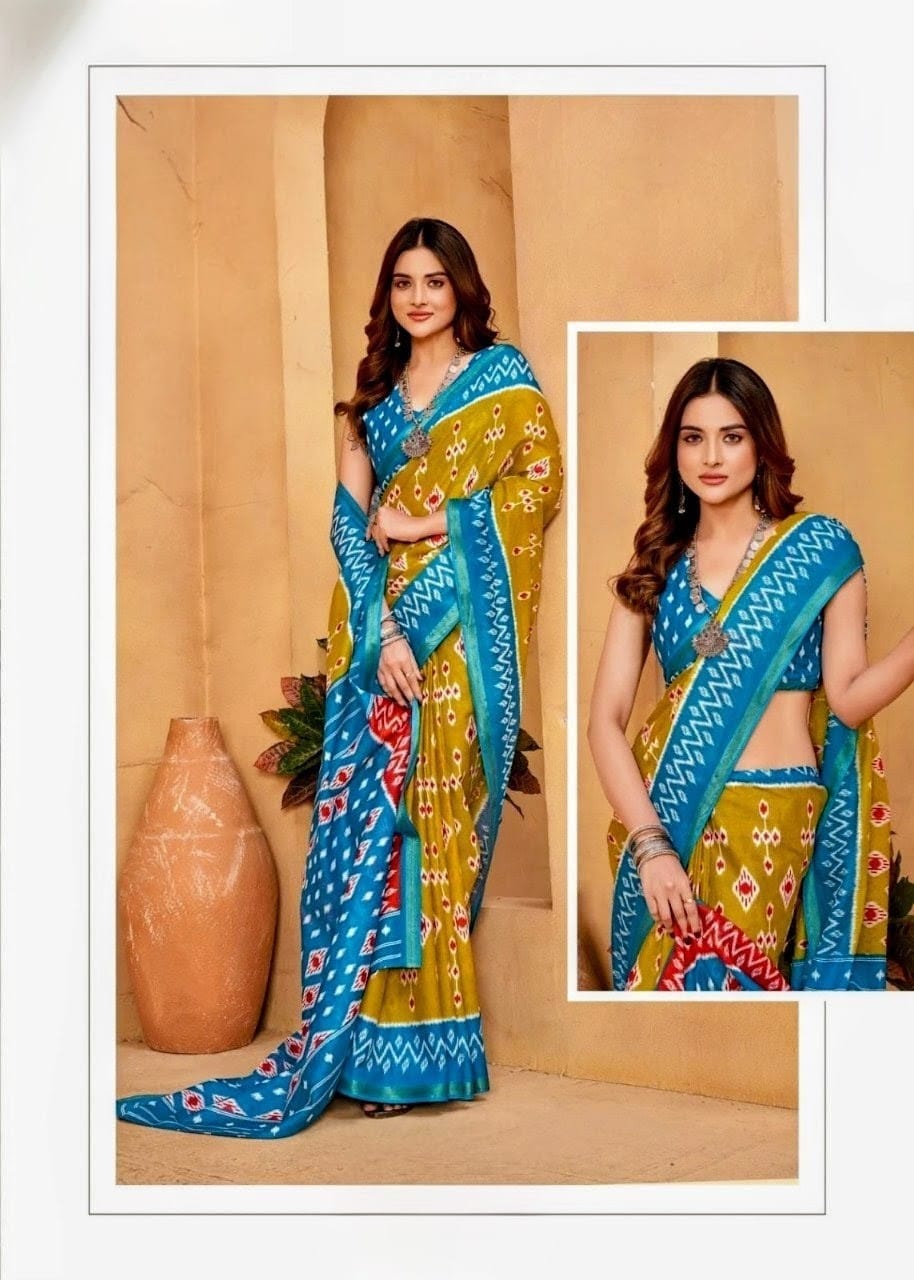 Kalamkari Sarees | KCS001 | 50% Attractive Bonanza 1 Kalamkari Sarees | KCS001 | 50% Attractive Bonanza