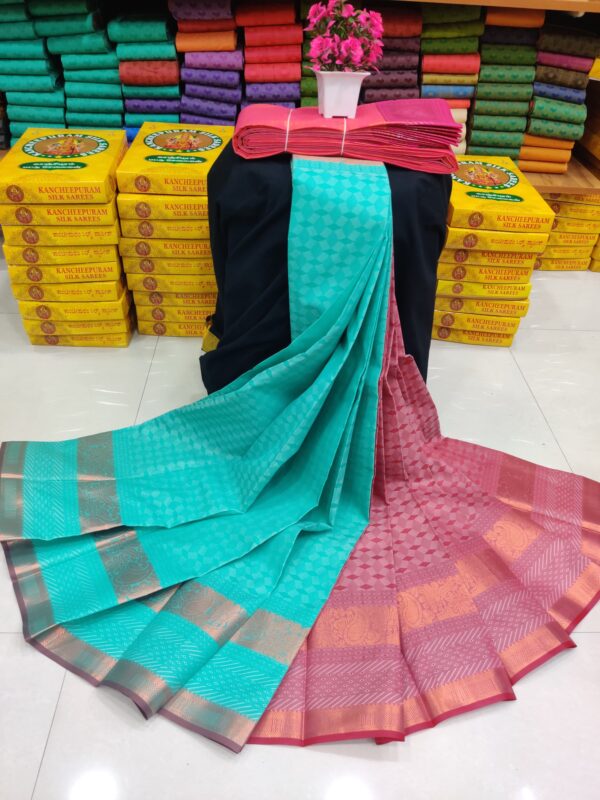 Purple silk saree SS004
