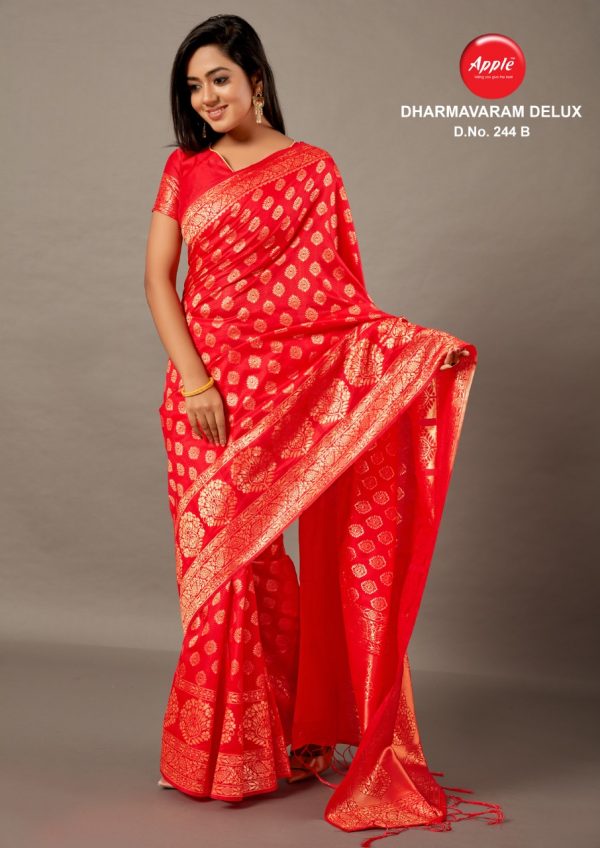 modern soft silk sarees DS007