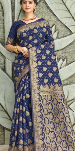 blue soft silk sarees