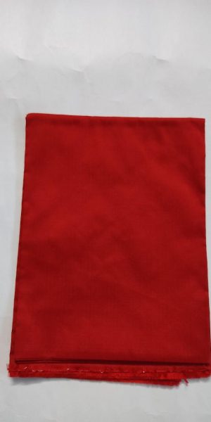 white silk saree red blouse SB018