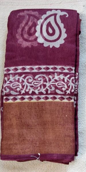latest linen sarees