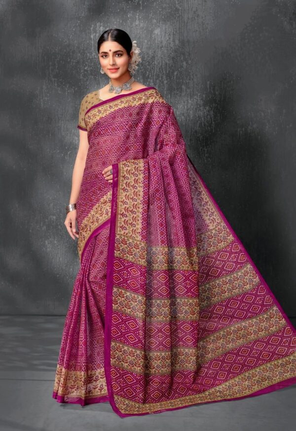 cotton saree for old lady