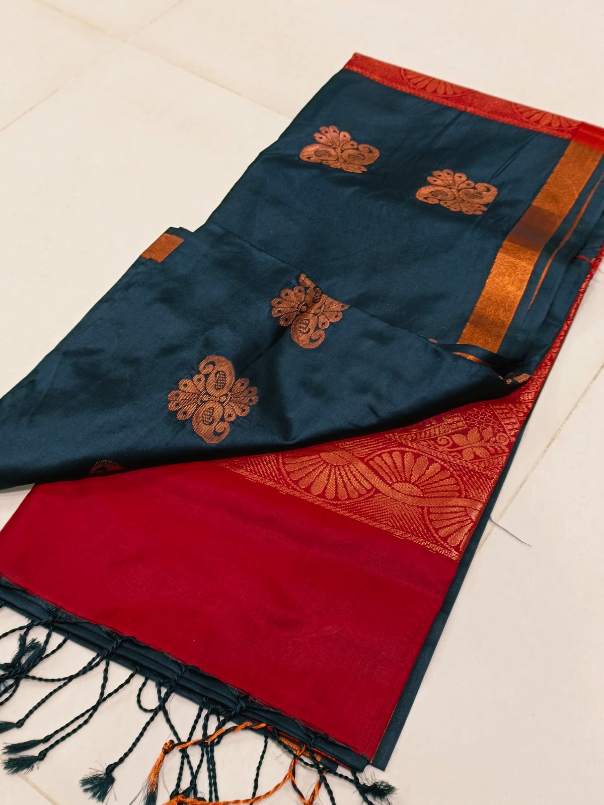 Semi silk saree | SS001 | amazing offers 1 Semi silk saree