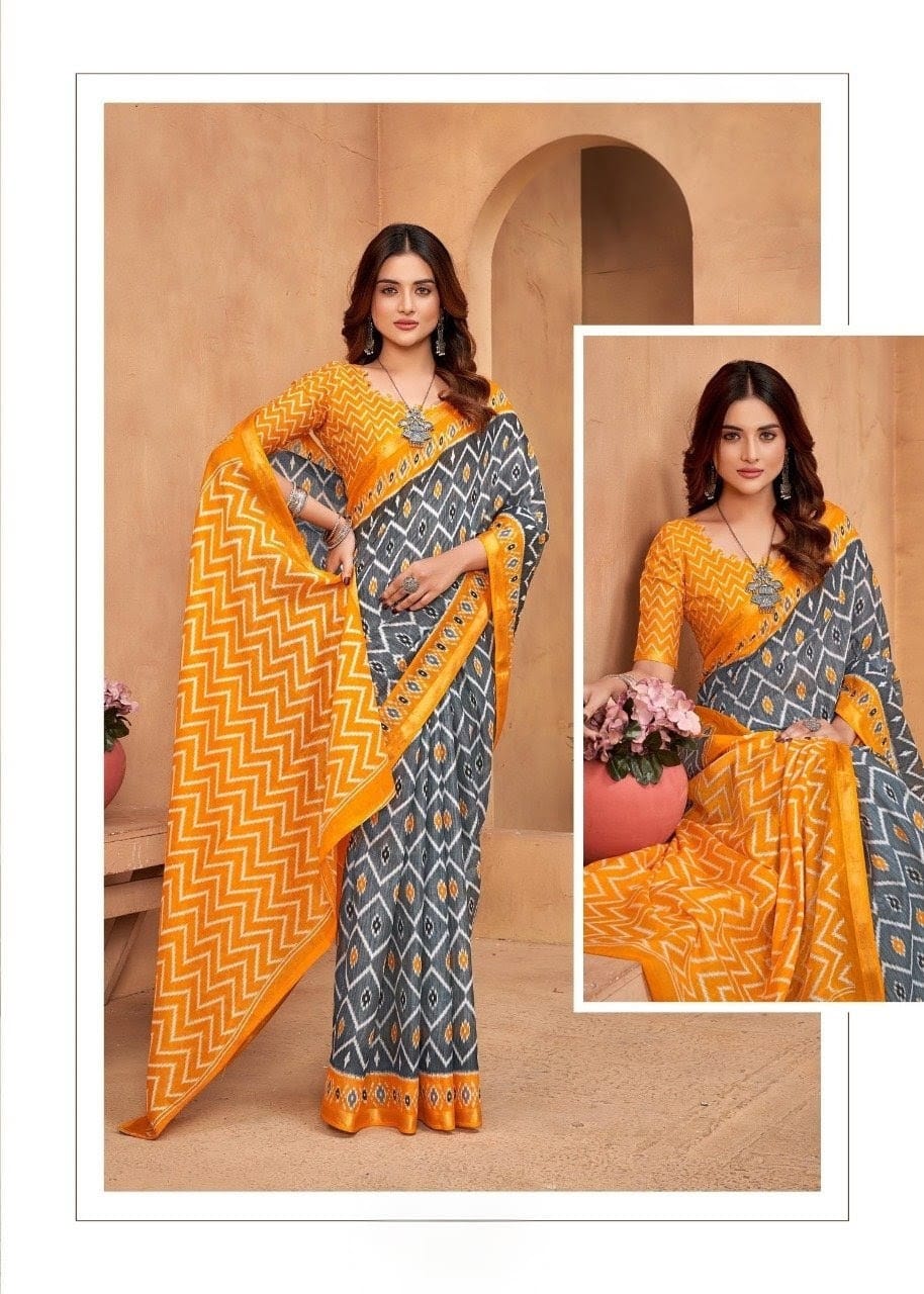 elite new cotton saree | KCS014 | Delightful Colours | 50% Discount 1 elite new cotton saree