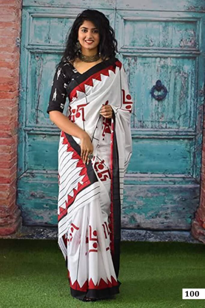 simple cotton saree blouse back neck designs ICS013 Unlock