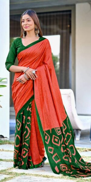 maroon pattu saree with golden border