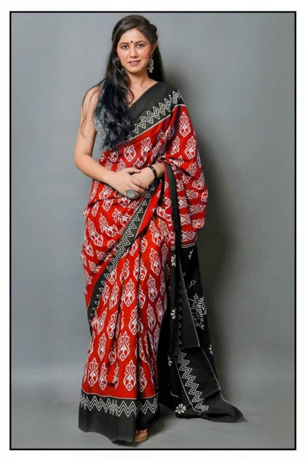 simple cotton saree