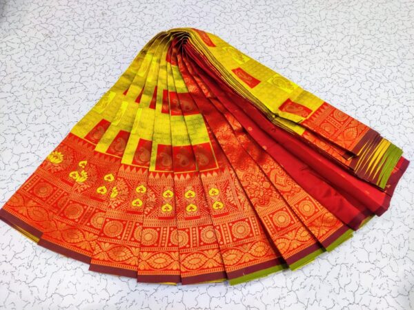 navy blue with pink border | BSS022 | forever best silk saree collections