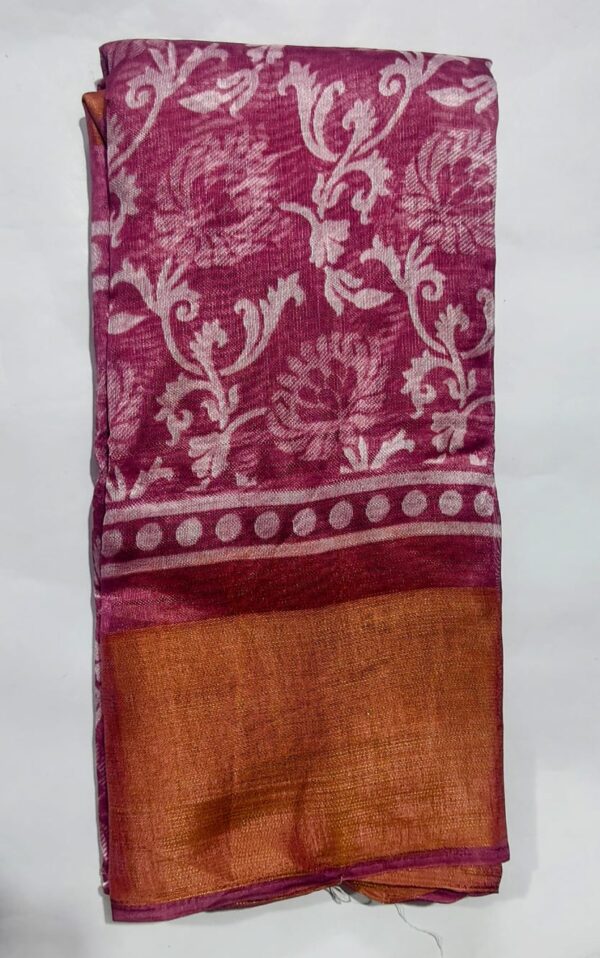 modern linen saree blouse designs | CS017 | 50% Exclusive Offer