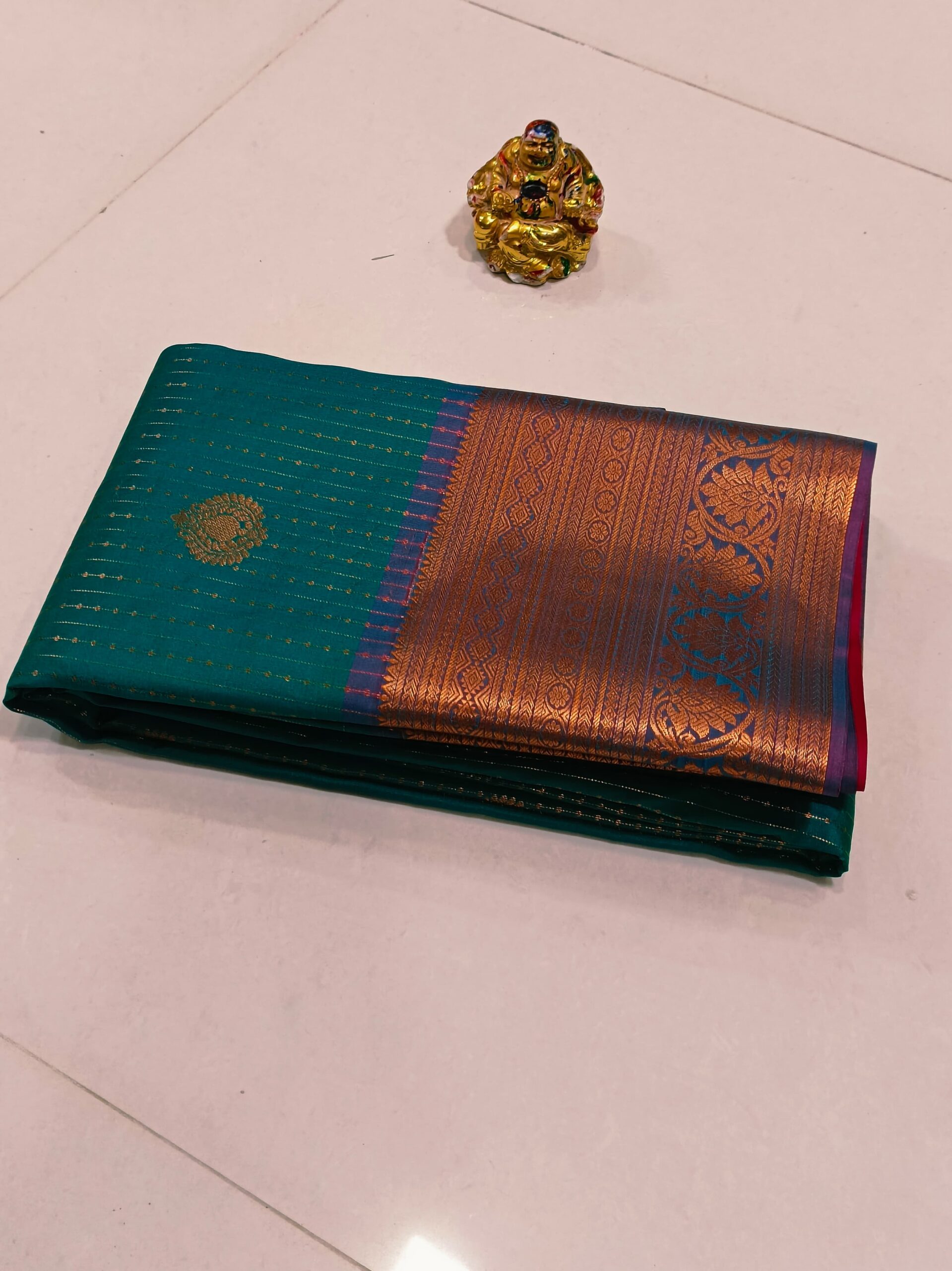 peacock green silk | mayil pachai vaira oosi saree | VS006 | 50% best offer 1 peacock green silk vsoo6